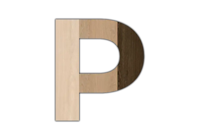 plus series lvt letter p